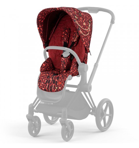 Cybex Priam / e-Priam 4.0 Seat Pack - tapicerka do wózka spacerowego | Rockstar by Alec Volkel